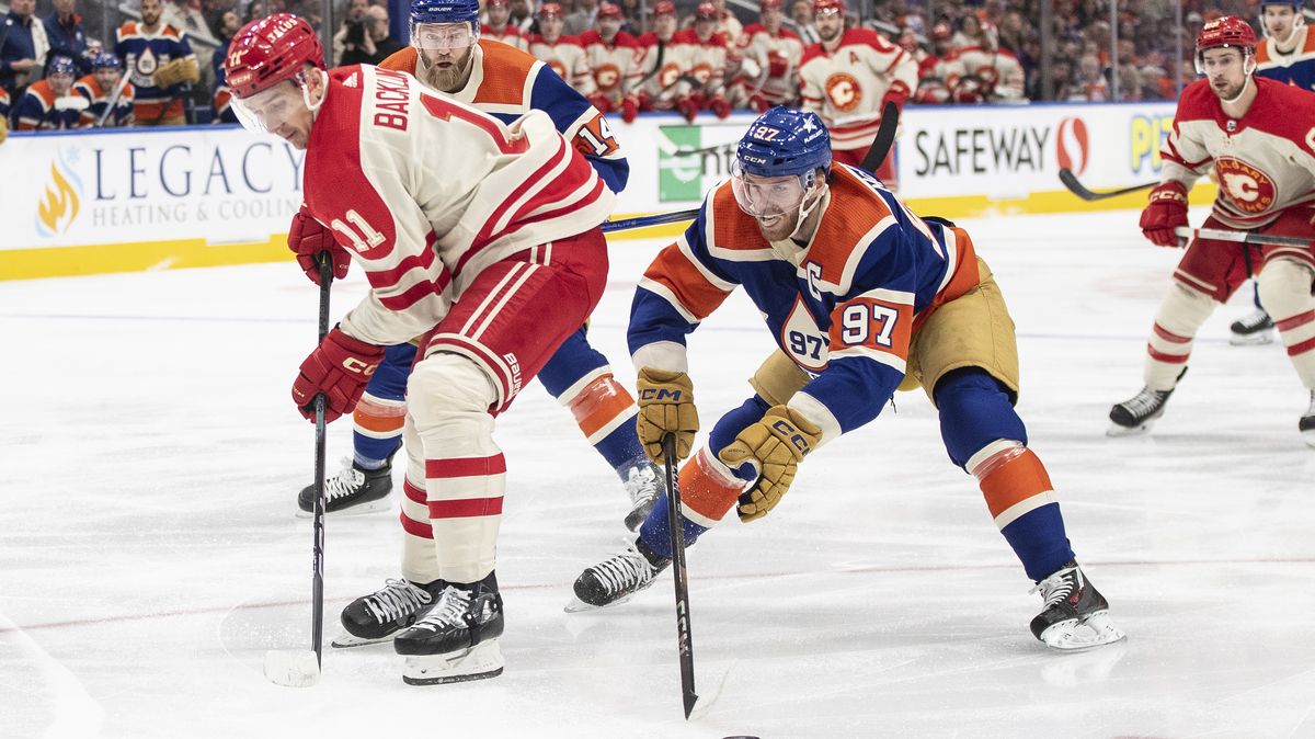 McDavid v minusu a na lopatkách. V bitvě o Albertu to zase vřelo, pěsti létaly