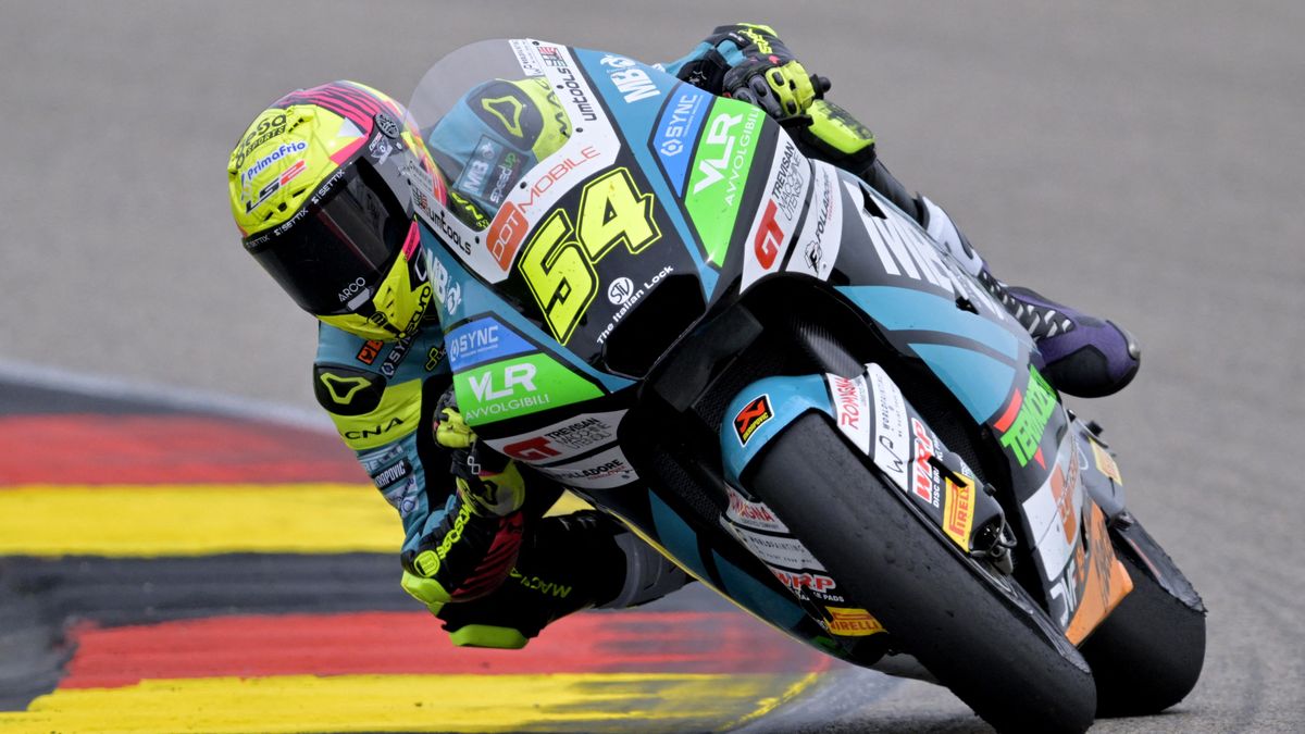 Na Sachsenringu v Moto2 kraloval Aldeguer, Salač po zranění opět chyběl