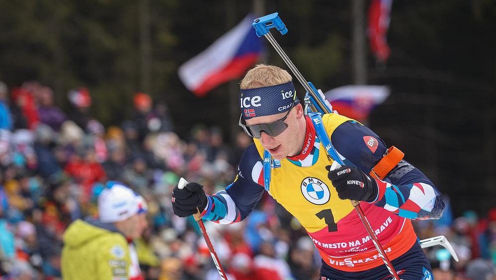 Už nemusí bojovat. Norský biatlonový hrdina o triumf nepřijde