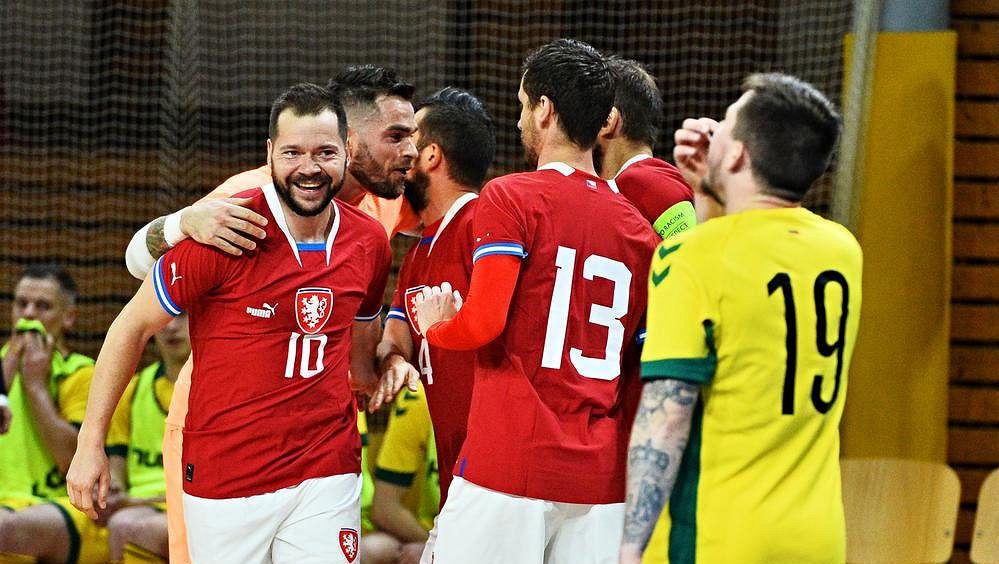 Futsalisté vstoupili vítězně do play off o postup do elitní fáze kvalifikace MS