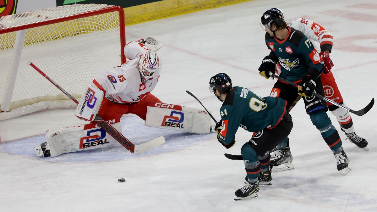 Pardubice v Belfastu doplatily na nové pravidlo. Prohrály a v Lize mistrů narazí na Ilves
