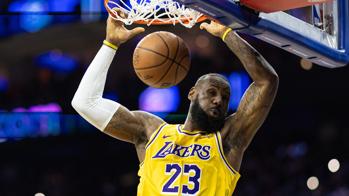 LeBron James překonal další rekord v NBA