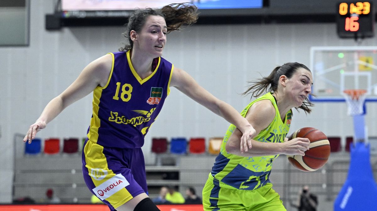 Basketbalistky Slovanky si proti Brandýsu připsaly první výhru v sezoně