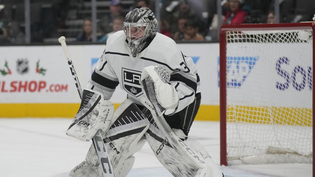 Kopitar se u Ritticha zajímal, jak se mají Výborní. A Kings? Tým postavený na úspěch, říká český gólman