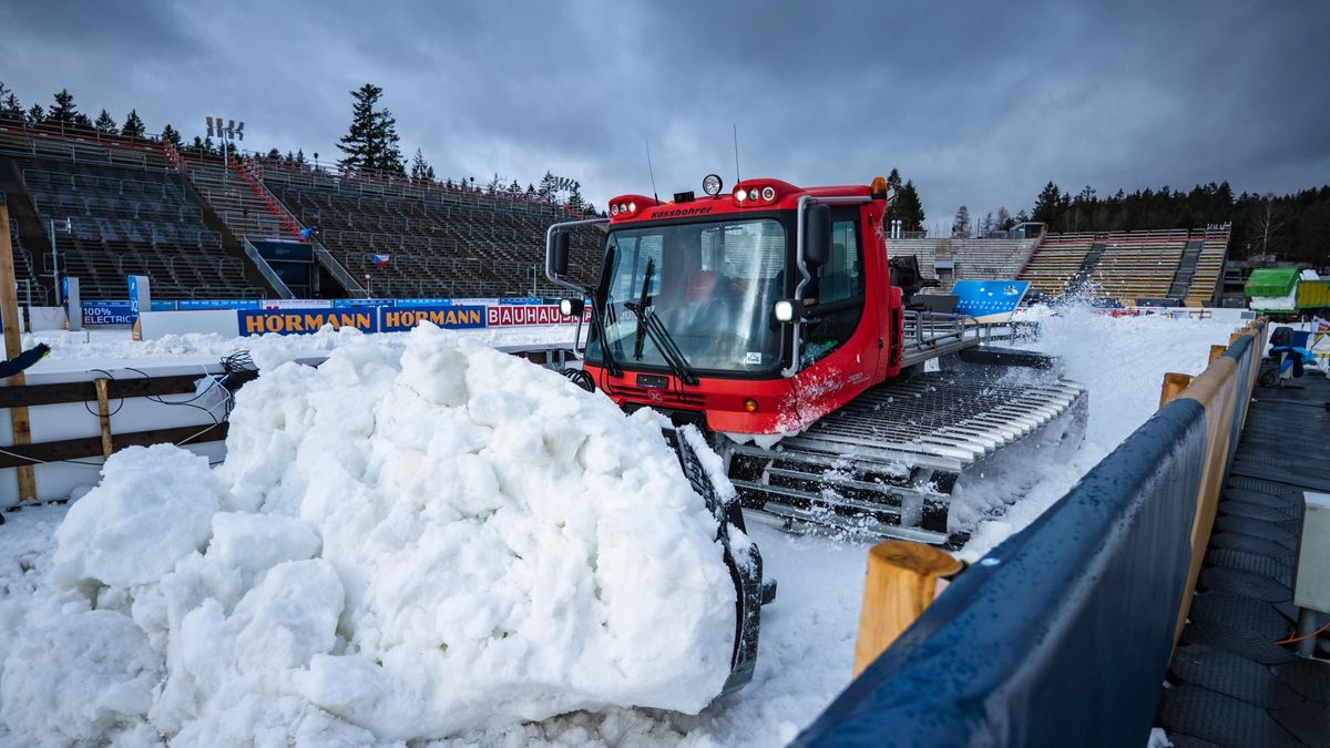 Větru, dešti už neporučíme. A tak norský biatlonový mistr světa věnoval zlato českým pořadatelům