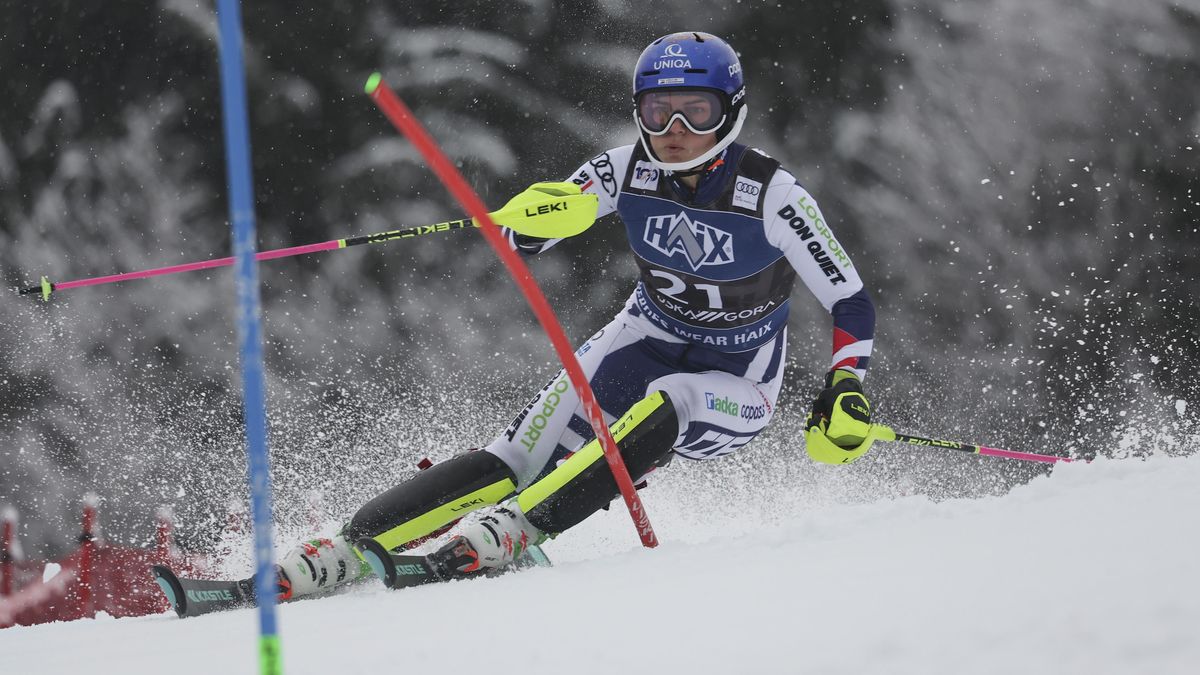 Dubovská obsadila ve slalomu v Kranjské Goře 21. místo, vyhrála Vlhová