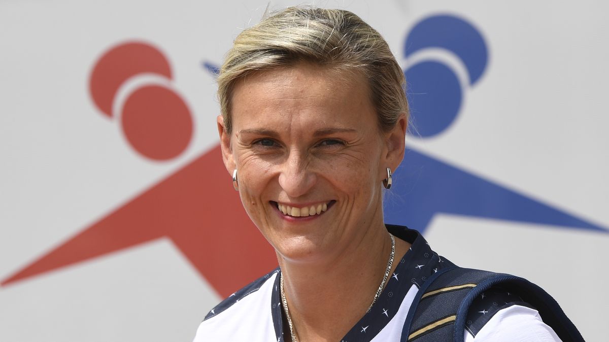 Špotáková jako závodící trenérka. Cepuje i všestranný talent ze známé rodiny