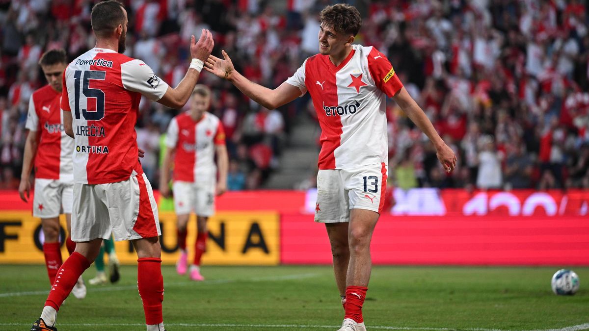 Slavia po výhře nad Bohemkou střídá na prvním místě Spartu