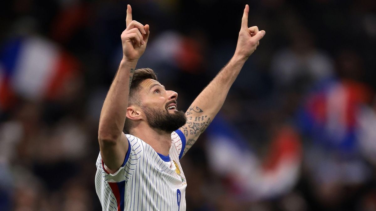 Nejlepší střelec Francie Giroud chce po ME ukončit reprezentační kariéru