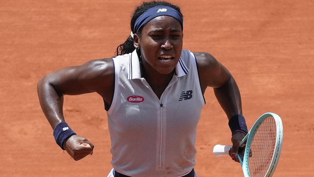 Gauffová je první semifinalistkou Roland Garros