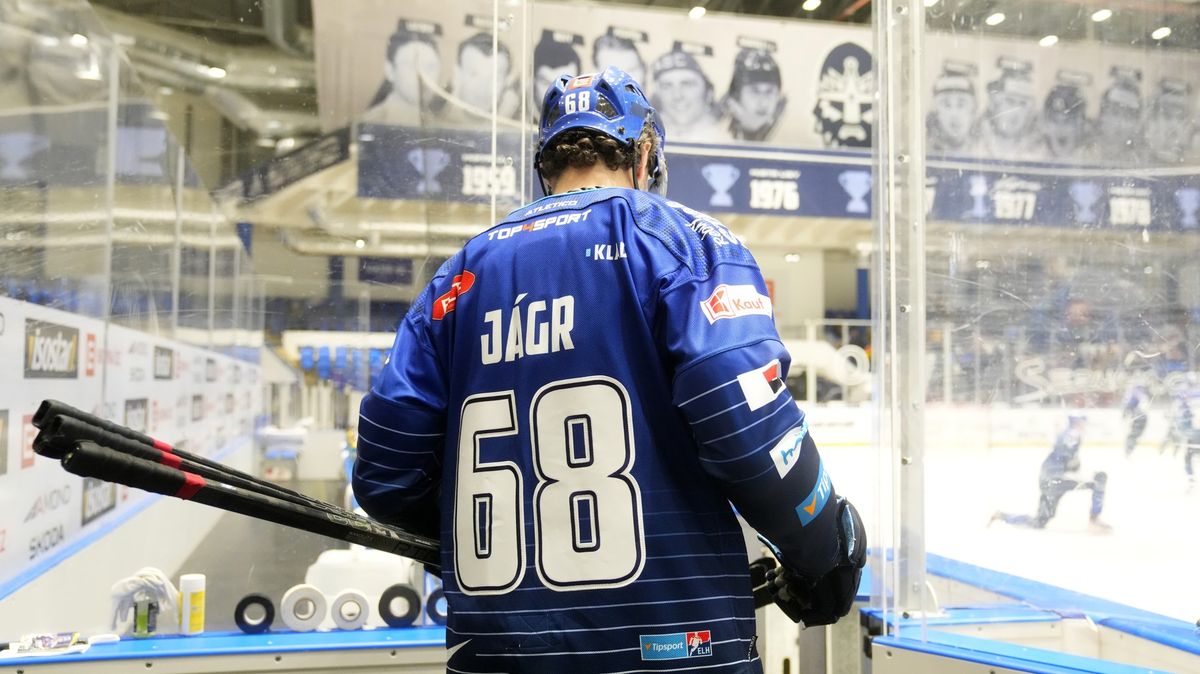 Naskočí Jágr do baráže? Kouč Kladna naznačil, že s ním počítá