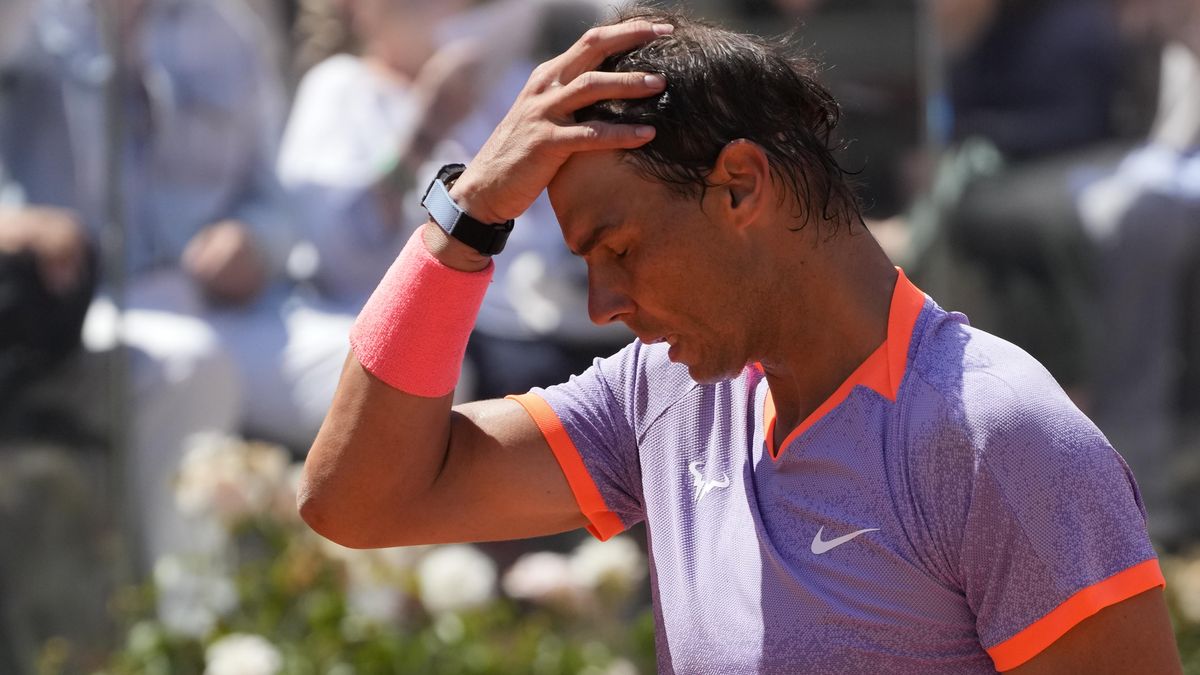 Nadal vypadl v Římě ve druhém kole a bude přemýšlet nad startem na Roland Garros
