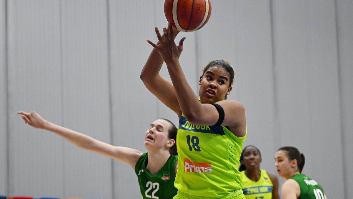 Basketbalistky USK Praha porazily v prvním ligovém finále Žabiny Brno