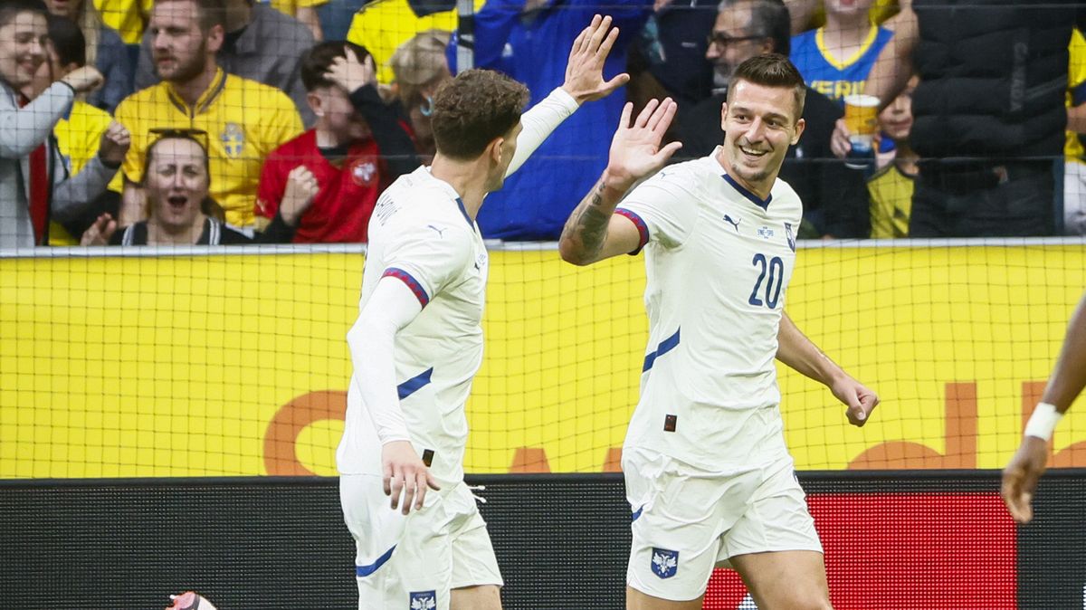 Srbové v přípravě na EURO porazili Švédy