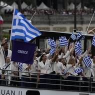 Řecký olympijský tým je tradičně tím, který průvod zahajuje