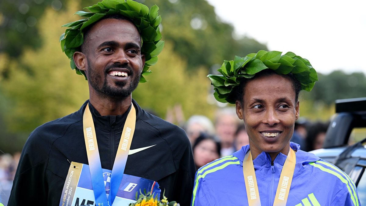 Berlínský maraton ovládli Etiopané Mengesha a Ketemaová
