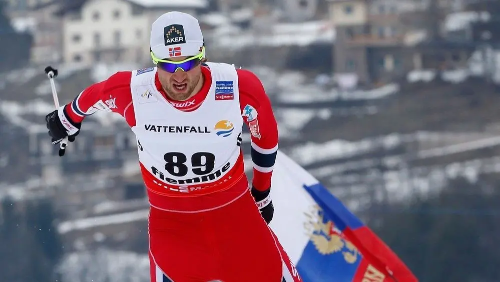 Et slag for SP i skiskyting.  Det norske ikonet kjørte i svensk trøye