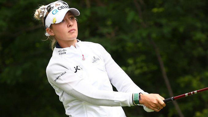 Americká golfistka Jessica Kordová si musí dát kvůli zádům pauzu