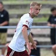 Jaroslav Zelený ze Sparty Praha během přátelského utkání s Opavou.