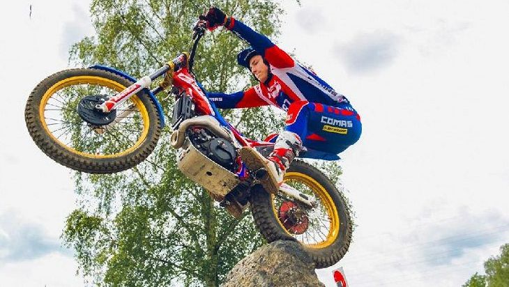 Junior Hendrych je vicemistrem světa v trialu