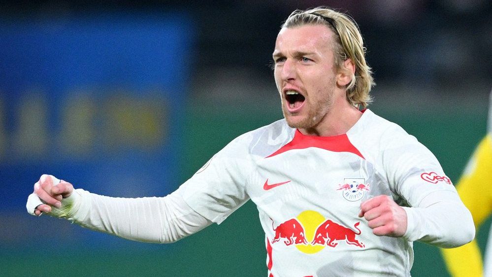 Fotbalisté Lipska ve čtvrtfinále Německého poháru porazili bezzubý Dortmund