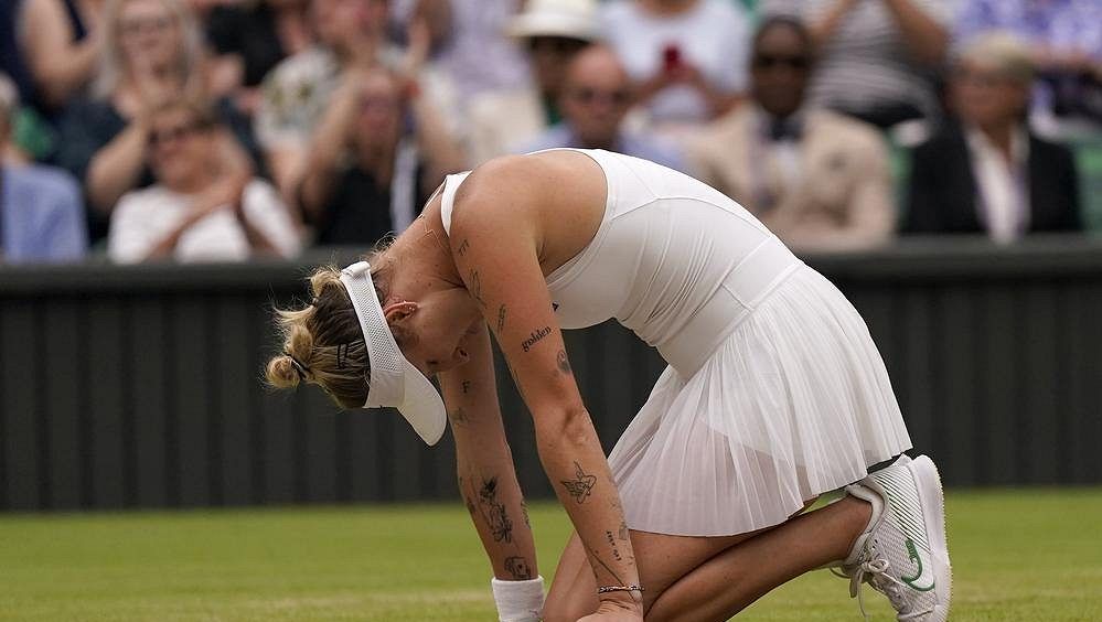 Vondroušová: Šílené, co se tady děje, trenér jde v případě titulu na tetování