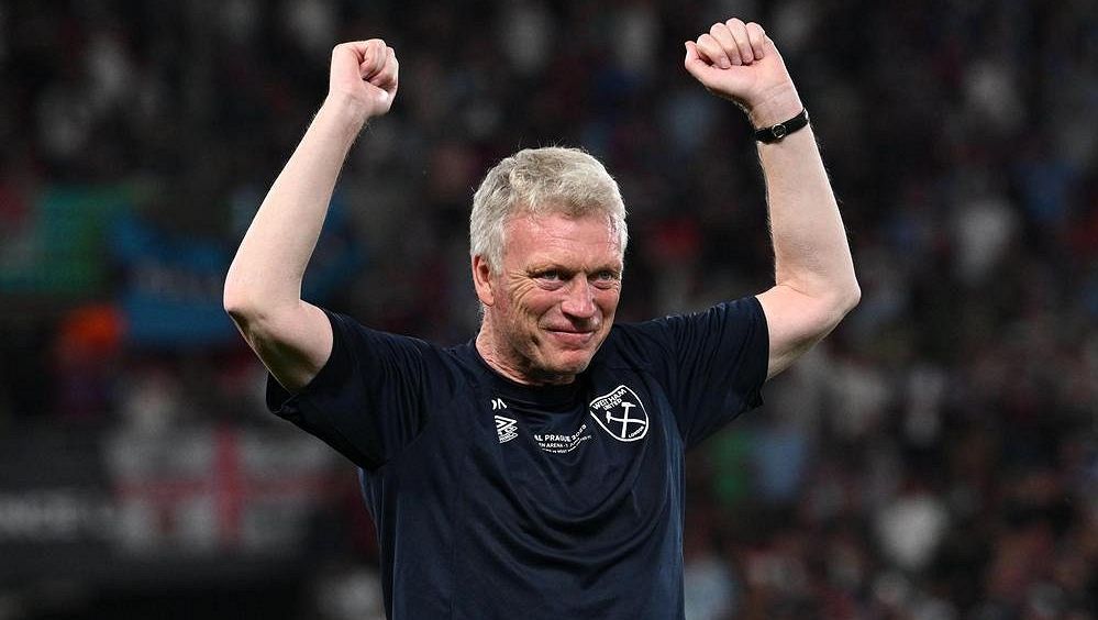 Moyes slaví poprvé, West Ham po více než čtyřiceti letech. Jsme jako rodina, ocenil kouč