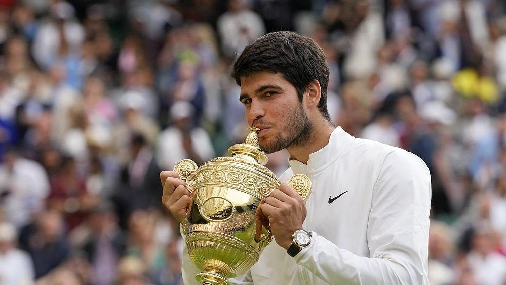 Alcaraz má po wimbledonském triumfu jistý Turnaj mistrů