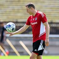 Treér Brian Priske vedl na prvním tréninku Sparty před novou sezonou i několik navrátilců z hostování.