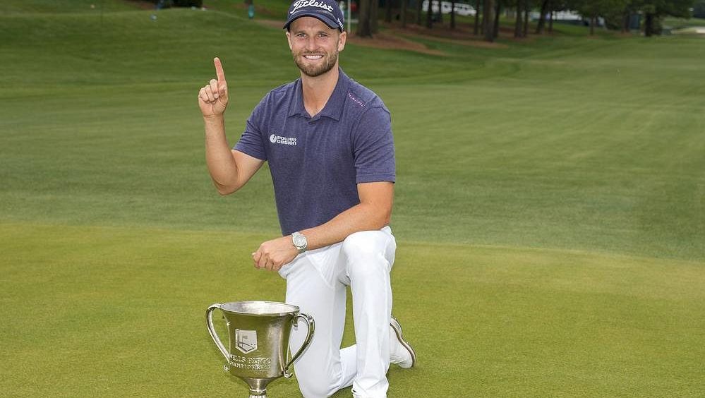 Golfista Clark získal na turnaji v Charlotte první titul na okruhu PGA Tour