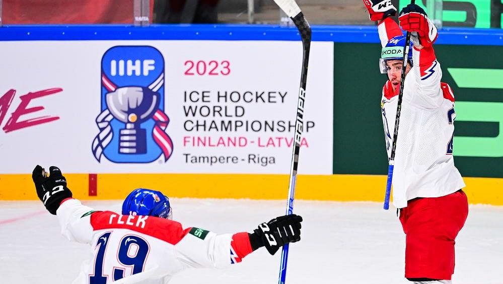 Nejlepší i nejrychlejší hráč zápasu. Sedlák má za sebou úžasný debut na MS i další setkání s Hudáčkem