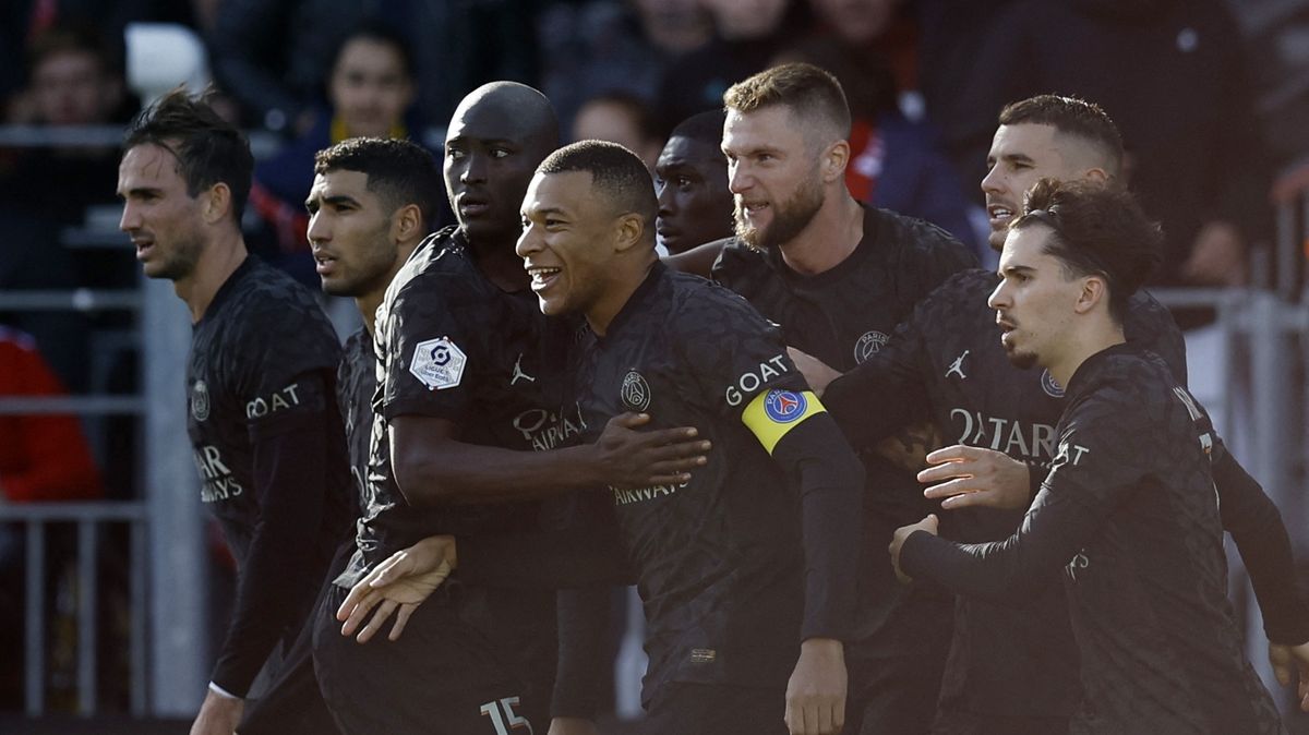 Mbappé rozhodl o výhře PSG v Brestu