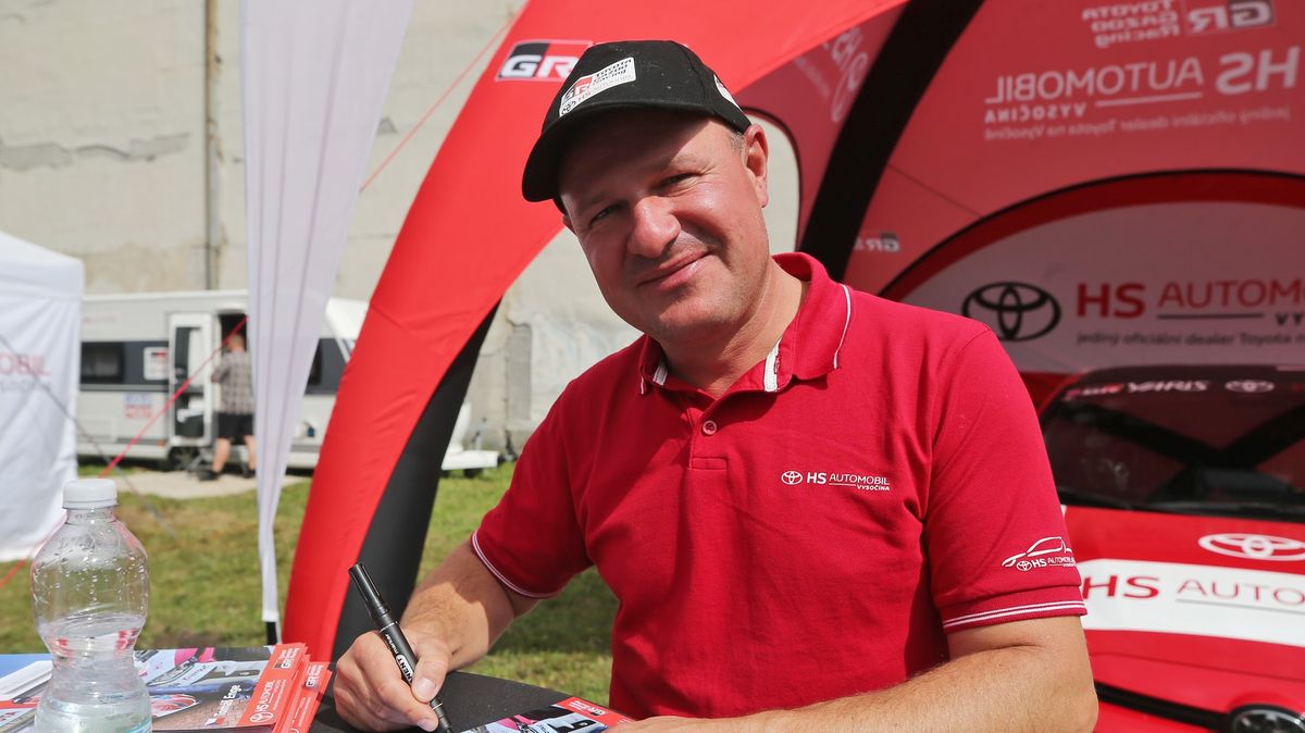 Enge si užívá Středoevropskou rallye jako předjezdec, za rok třeba na startu