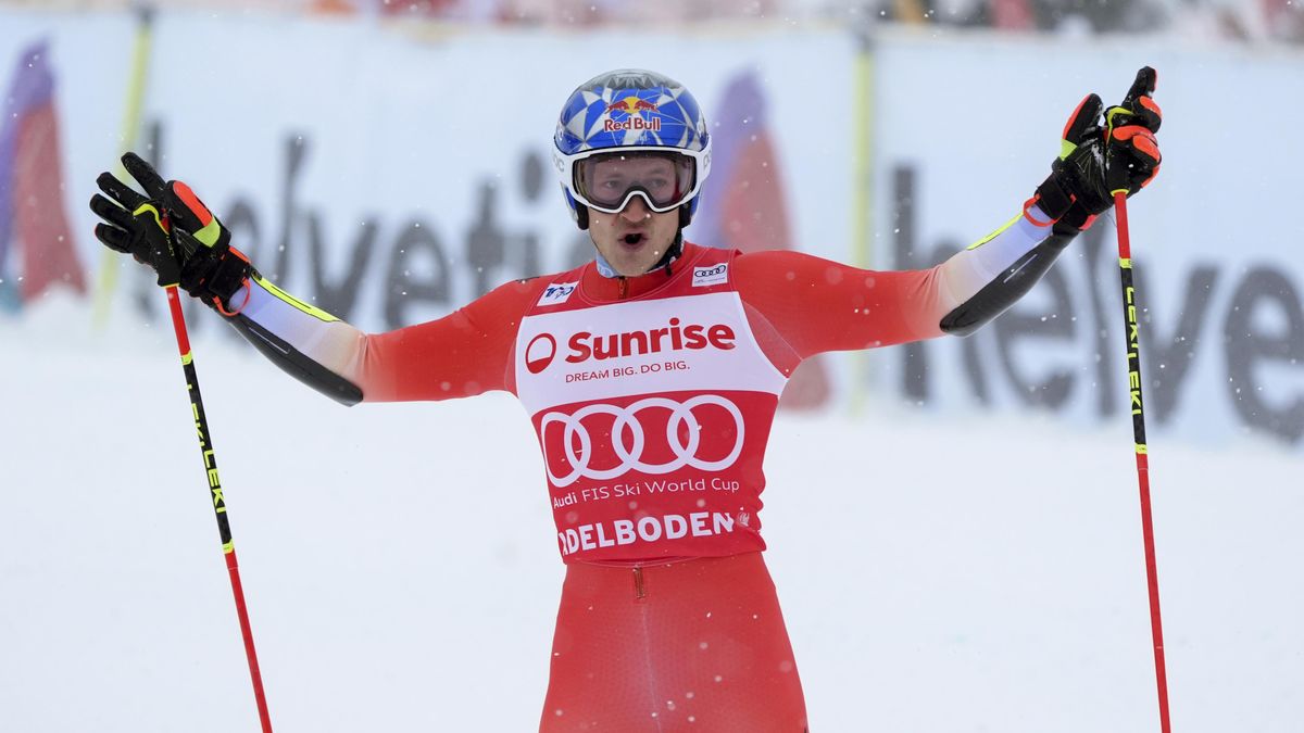 Odermatt nenašel přemožitele ani ve čtvrtém obřím slalomu v sezoně