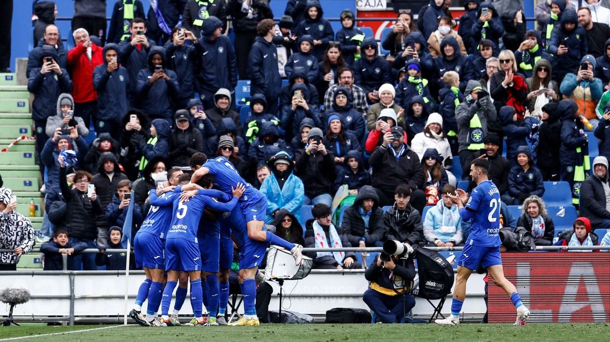 Getafe přehrálo ve španělské lize Celtu Vigo, dvěma góly se blýsknul pětatřicetiletý veterán Jaime Mata