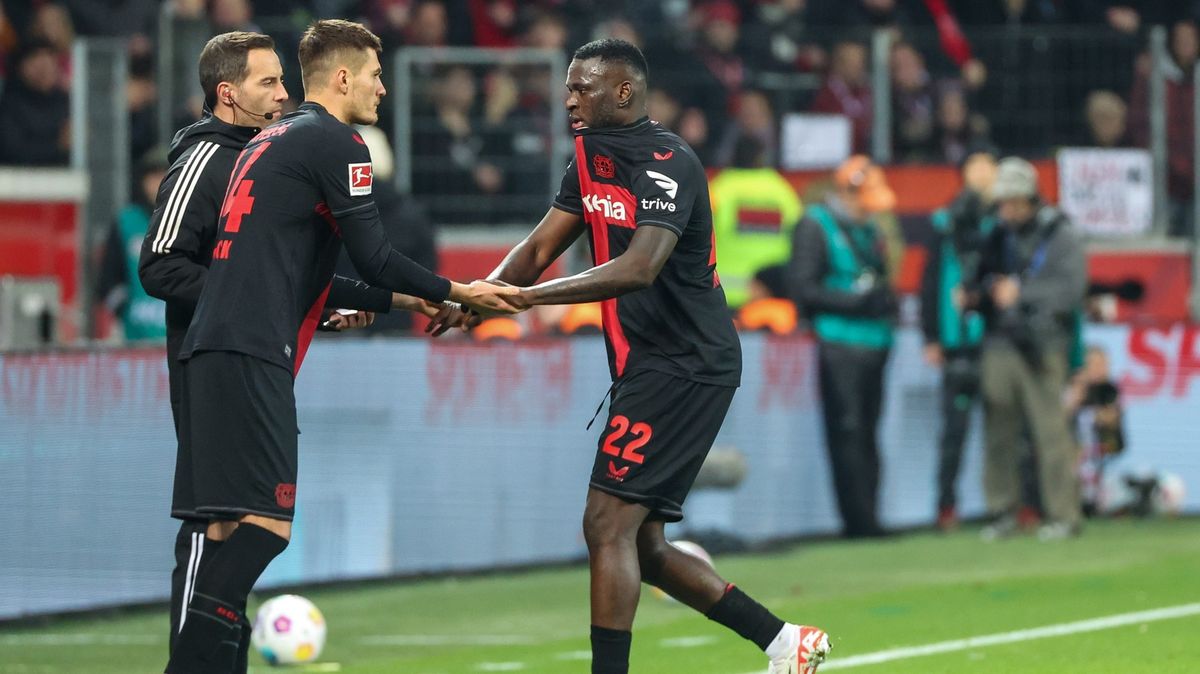 Nejlepší střelec Leverkusenu Boniface bude mimo hru do začátku dubna
