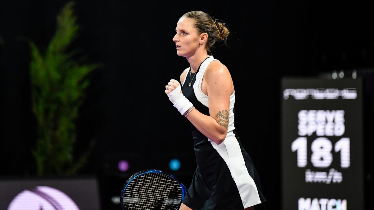Tenistka Plíšková s pomocí 14 es vydřela v Kluži postup přes Krausovou