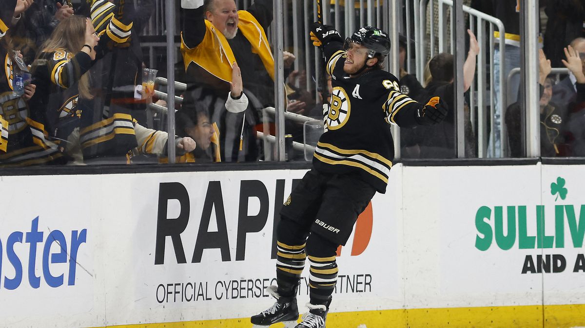 Pastrňák se mezi českým střelci v historii NHL dotáhl na pátého Sýkoru