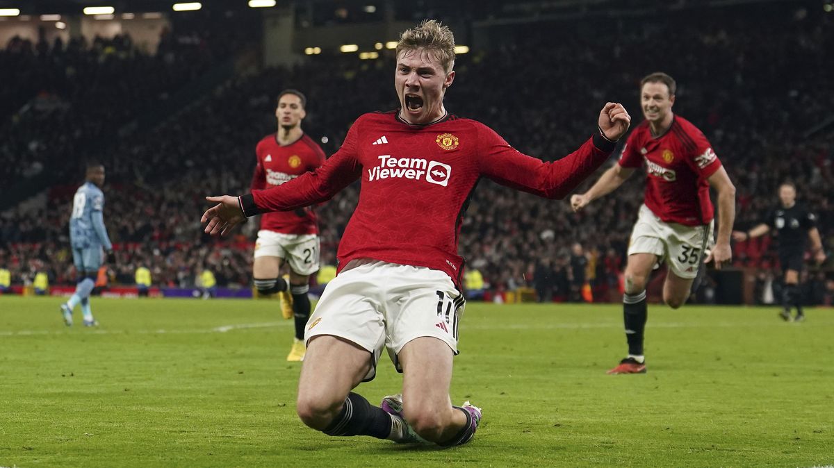 Útočník Manchesteru United se konečně trefil v Premier League. Jsem nejšťastnější na světě, jásal