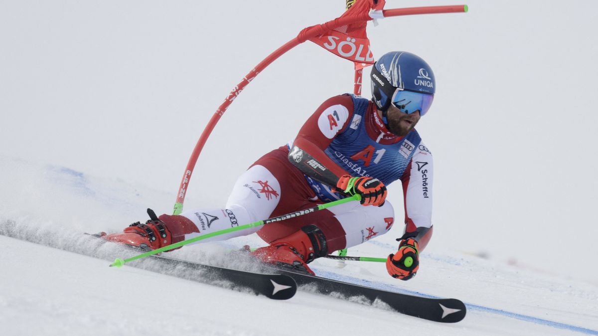 Obří slalom v Söldenu byl kvůli příliš silnému větru dnes zrušen