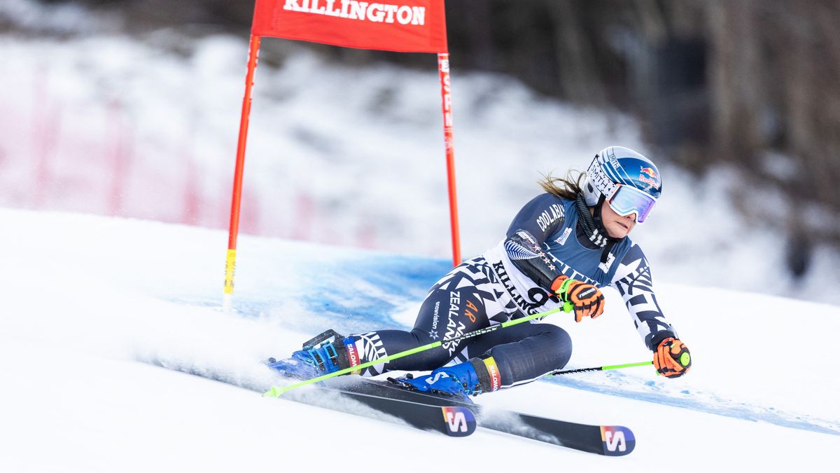 Robinsonová vede po 1. kole obří slalom SP v Killingtonu, Jelínková nepostoupila