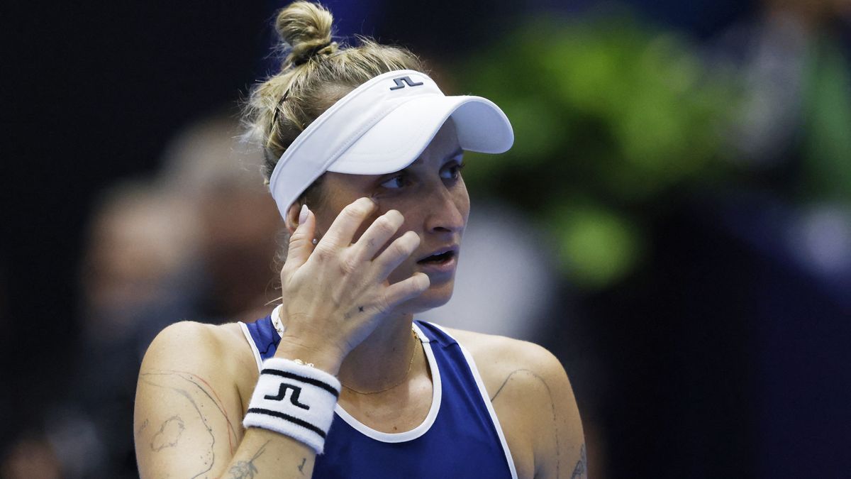 Série skončila. Ale zápas dobrý, tvrdila Vondroušová. Sporný míč ji rozhodil