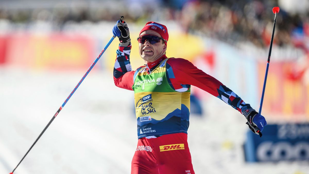 Nor Amundsen og amerikanske Diggins vinner Tour de Ski