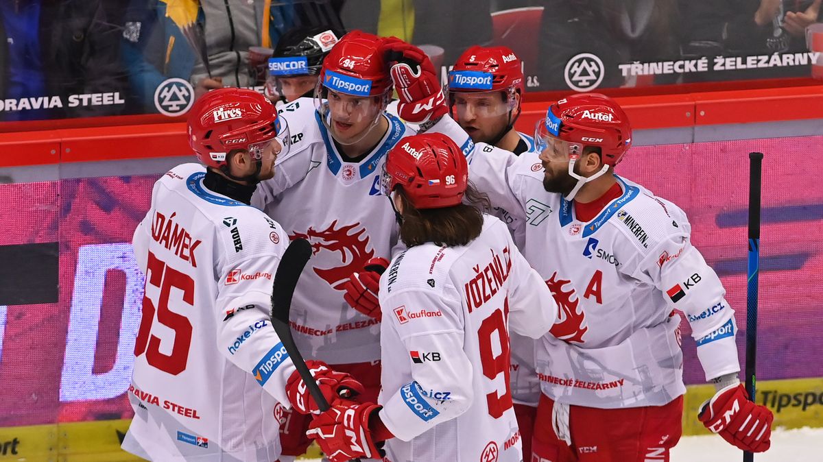 ONLINE: Video momenty z utkání Třinec – Liberec