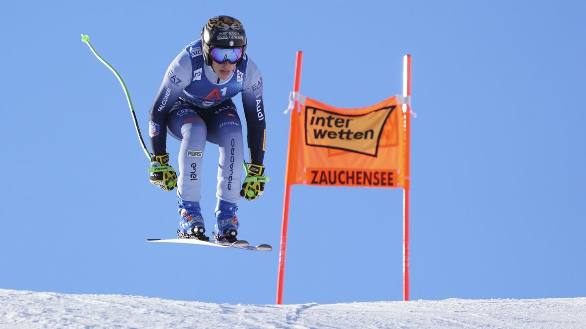Ledecká byla 35. v tréninku na sjezd SP v Zauchensee