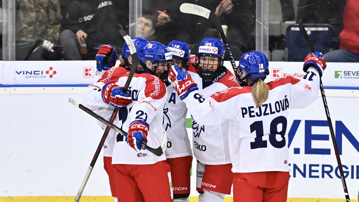 České hokejistky porazily v Liberci Švédsko, v generálce na MS obsadily druhé místo za Finkami
