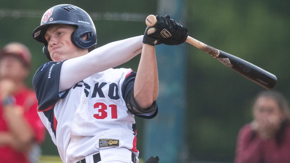 Baseballisté prohráli první utkání v Japonsku, dlouho drželi smírný stav