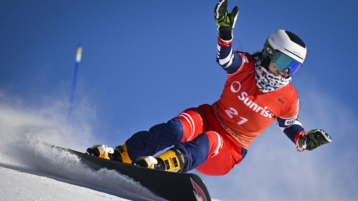 Snowboardistka Maděrová byla šestá v obřím slalomu SP v Cortině
