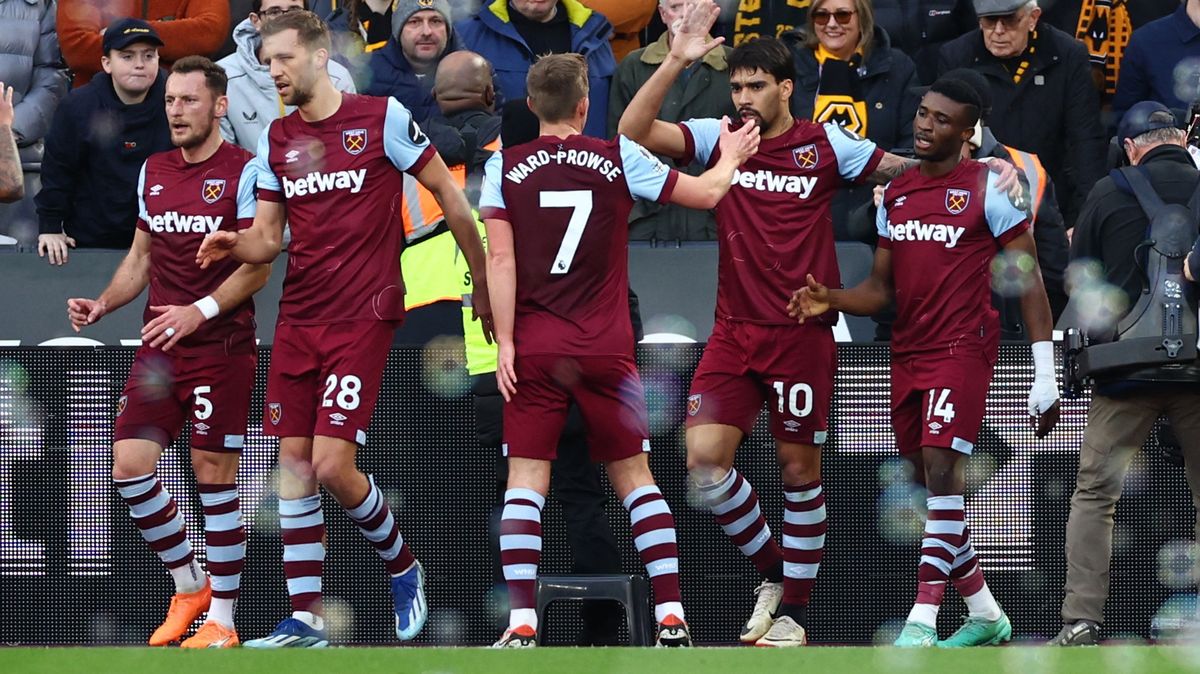 West Ham se Součkem a Coufalem porazil Wolverhampton