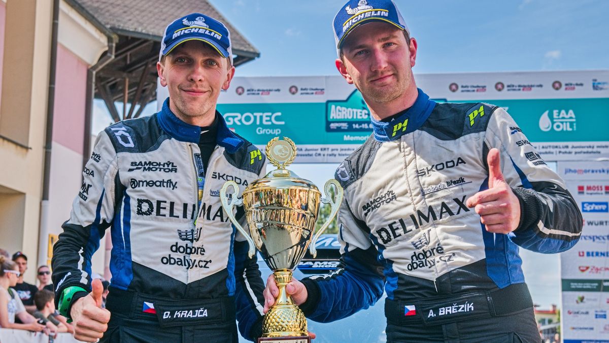 Březík se v hustopečské rallye dočkal prvního triumfu v MČR